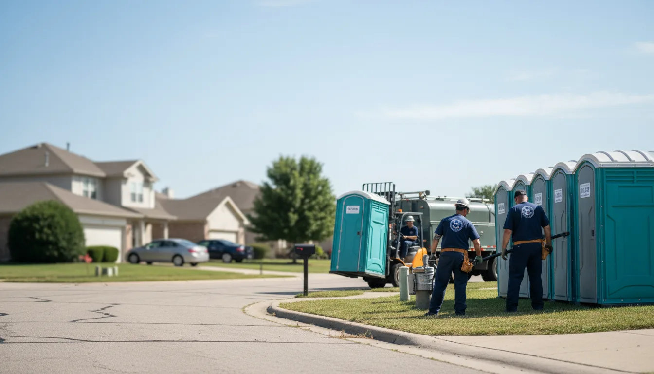 Porta Potty Rental in Ducor, CA near me